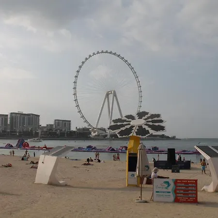 Newly Furnished One Bedroom Apartment Next To Metro & Beach In Marina Residence دبي المظهر الخارجي الصورة